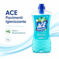 Multipacco 8x Ace Pavimenti Talco e Muschio | Igienizzante Delicato, Azione Profonda, Profumo Avvolgente, Formato Scorta - immagine 8