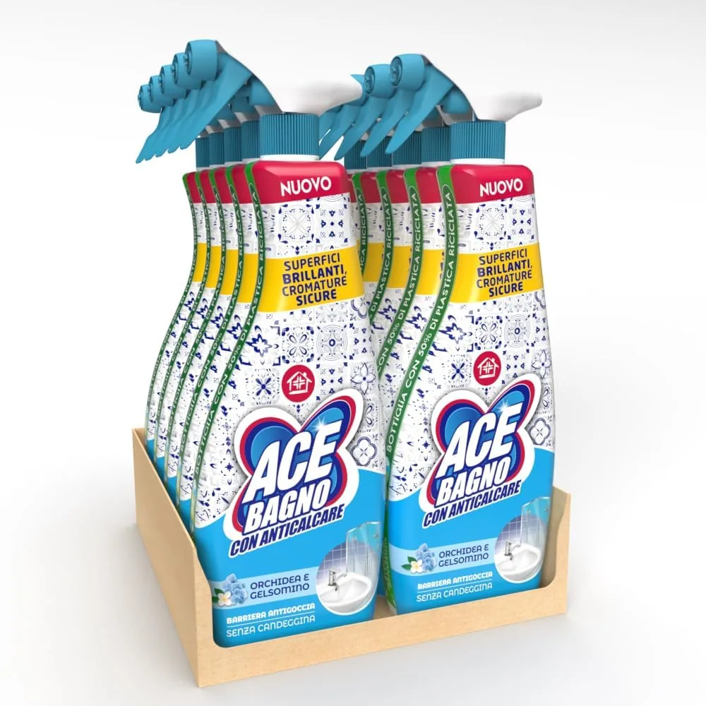 23079-jpg.webp Multipacco 10x Ace Spray Bagno Orchidea e Gelsomino | Igienizzante Anti-Calcare, Brillantante, Profumazione Intensa, Scorta Professionale - immagine 1