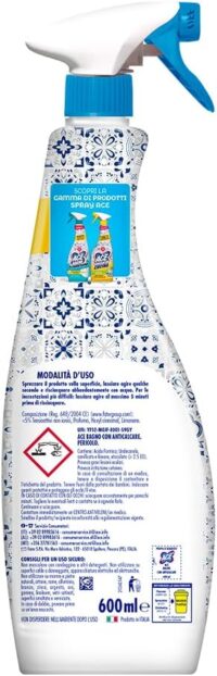 Multipacco 10x Ace Spray Bagno Orchidea e Gelsomino | Igienizzante Anti-Calcare, Brillantante, Profumazione Intensa, Scorta Professionale - immagine 3