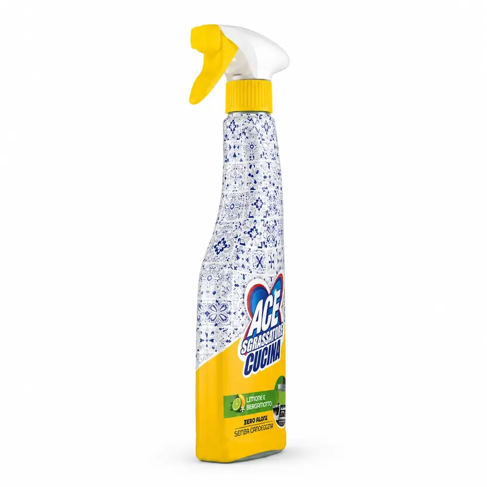 Multipacco 8x Ace Sgrassatore Universale | Potenza Anti-Grasso, Pulizia Profonda Cucina, Azione Rapida, Senza Aloni, Scorta 4.8 Litri - immagine 5