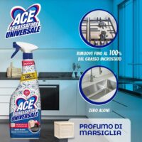 Multipacco 8x Ace Sgrassatore Anticalcare | Formula Igienizzante, Profumo Orchidea e Gelsomino, Scorta Convenienza 4.8L - immagine 4