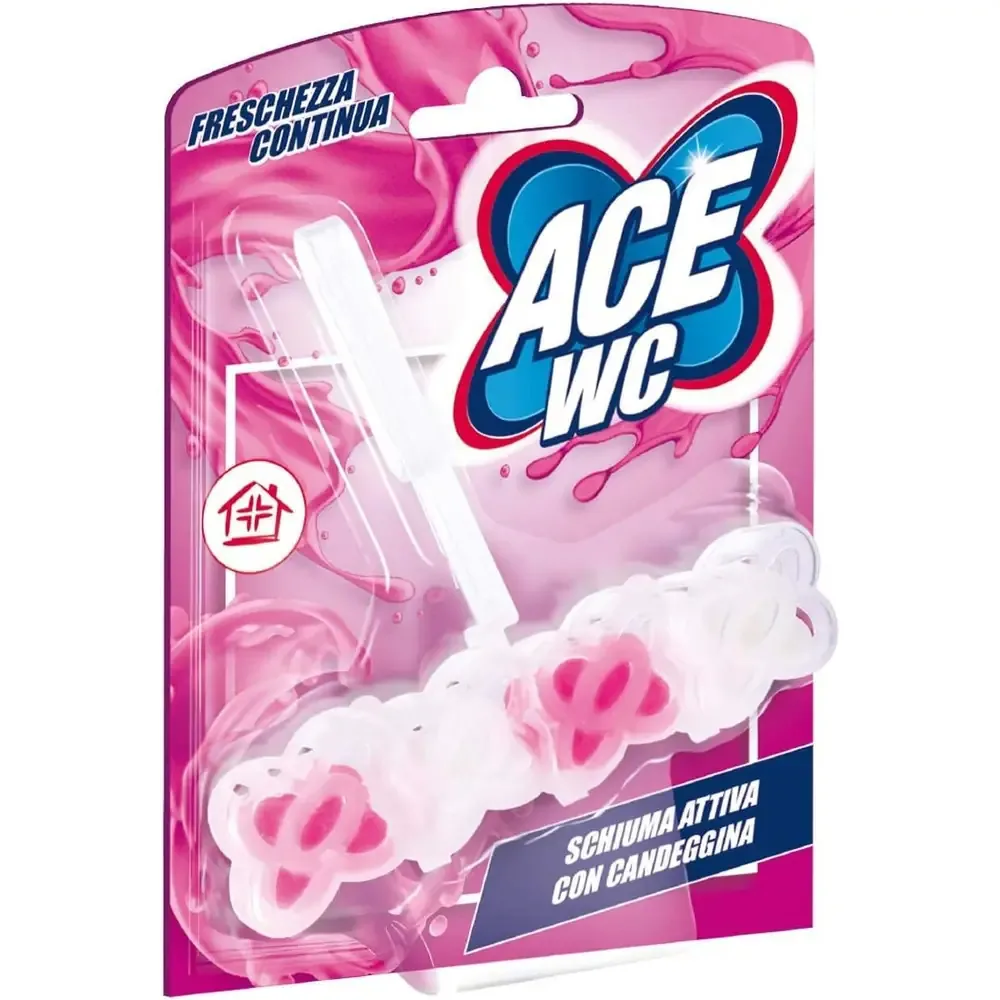 23124-jpg.webp Multipacco 12x Ace WC Candeggina | Igienizzante Profondo, Rimuove Macchie e Germi, Brillantezza Duratura, Maxi Formato Scorta - immagine 1