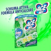 Multipacco 12x Ace WC Freschezza Mediterranea | Azione Igienizzante, Profumo Duraturo, Gel Sbiancante, Scorta 8.4 Litri - immagine 3