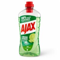 Multipacco 12x Ajax Pavimenti Limone | Detergente Super Sgrassante, Formula Attiva, Profumo Intenso, Scorta 15 Litri - immagine 2