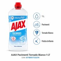 Multipacco 12x Ajax Tornado Multiuso | Spray Detergente Potente, Azione Sgrassante, Pulizia Rapida, Scorta 12 Litri - immagine 5
