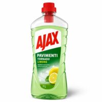 Multipacco 12x Ajax Tornado Limone | Detergente Multiuso, Forza Sgrassante Extra, Freschezza Agrumata, Scorta 12 Litri - immagine 3
