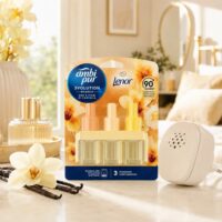 Multipacco 7x Ambi Pur 3Volution Ricarica | Fragranza Oro e Fiori di Vaniglia, Tecnologia 3 Profumi Alternati, Lunga Durata, Scorta 140ml - immagine 6