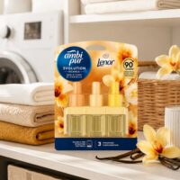 Multipacco 7x Ambi Pur 3Volution Ricarica | Fragranza Oro e Fiori di Vaniglia, Tecnologia 3 Profumi Alternati, Lunga Durata, Scorta 140ml - immagine 7