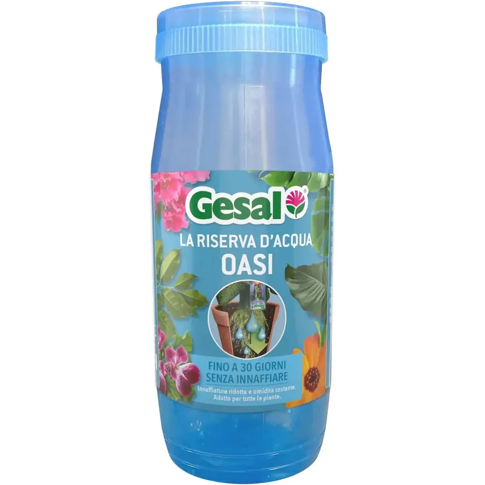 23207-jpg.webp Gesal Oasi Riserva d'Acqua | Idratante per piante in vaso, Rilascio graduale, Ideale per vacanze, Benessere garantito - immagine 1