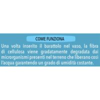 Gesal Oasi Riserva d'Acqua | Idratante per piante in vaso, Rilascio graduale, Ideale per vacanze, Benessere garantito - immagine 4