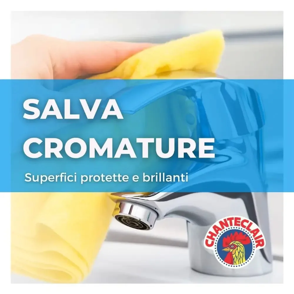 Multipacco 12x Chanteclair Bagno | Spray Detergente Anticalcare, Formula Extra Brillante, Pulizia Profonda, Scorta 7,5 Litri - immagine 7