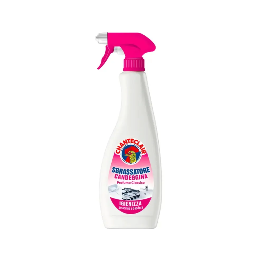 23227-jpg.webp Multipacco 12x Chanteclair Sgrassatore Candeggina | Detergente Igienizzante, Forza Sgrassante, Pulizia Profonda, Scorta 7,5 Litri - immagine 1