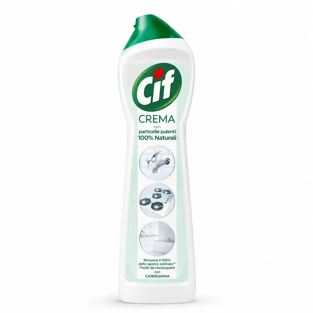 Multipacco 12x Cif Cremoso Original. Set da 12 flaconi Cif Cremoso Original 250ml.