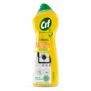 Set da 12 flaconi Cif Crema Spray Sgrassatore Limone 435ml.