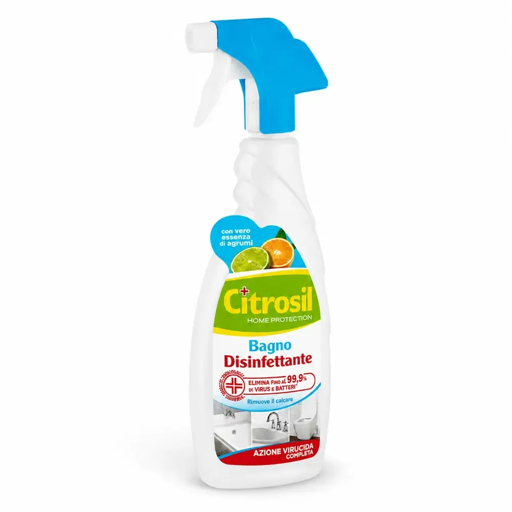 Multipacco 12x Citrosil Bagno | Disinfettante Igienizzante, Azione Anticalcare, Freschezza Limone, Scorta 7,8 Litri - immagine 2