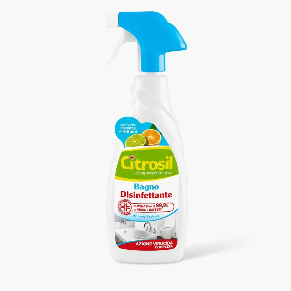 Multipacco 12x Citrosil Bagno | Disinfettante Igienizzante, Azione Anticalcare, Freschezza Limone, Scorta 7,8 Litri - immagine 3