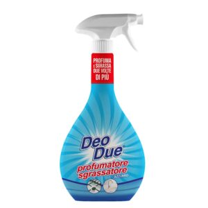 Set da 12 flaconi Deodue Sgrassatore Azzurro 750ml.