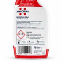 Multipacco 12x Amuchina Spray Superfici | Disinfettante Battericida, Pulizia Rapida, Ideale per Tutte le Superfici, Scorta 9 Litri - immagine 5